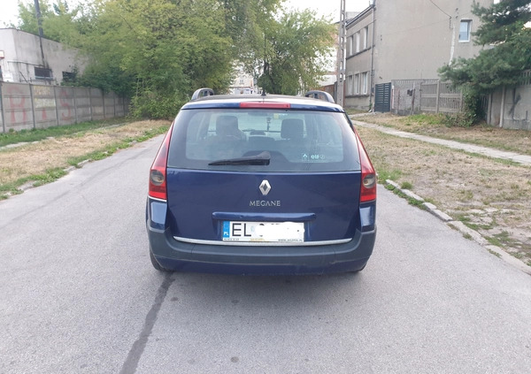 Renault Megane cena 5990 przebieg: 261000, rok produkcji 2005 z Łódź małe 191